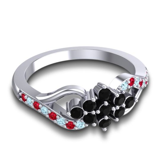 Simple Pave Torana Ring