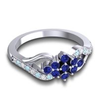 Simple Pave Torana Ring