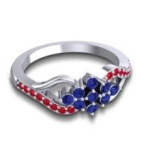 Simple Pave Torana Ring