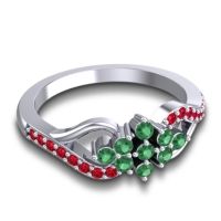 Simple Pave Torana Ring