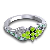 Simple Pave Torana Ring