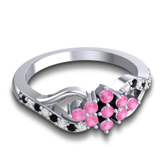 Simple Pave Torana Ring