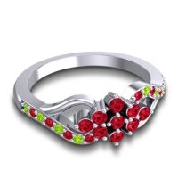 Simple Pave Torana Ring