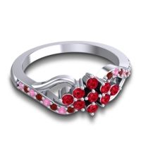 Simple Pave Torana Ring