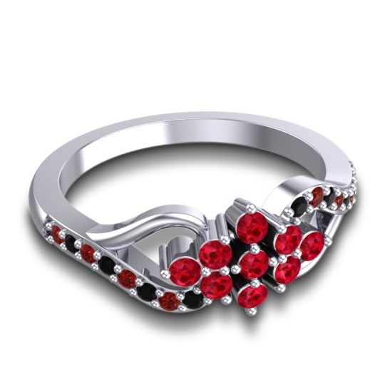 Simple Pave Torana Ring