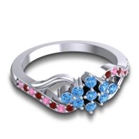 Simple Pave Torana Ring