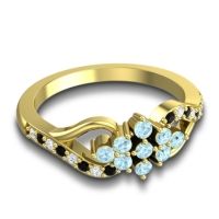 Simple Pave Torana Ring