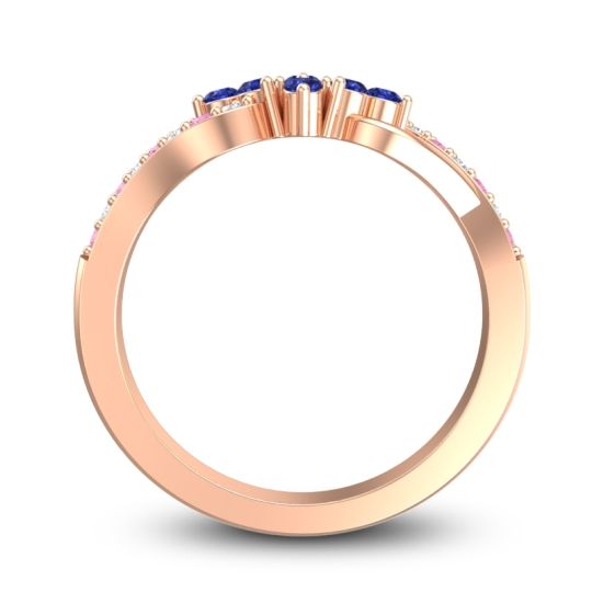 Simple Pave Torana Ring