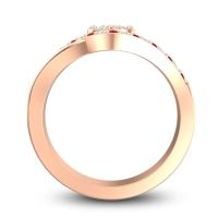 Statement Floral Pave Vitati Ring