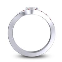 Statement Floral Pave Vitati Ring