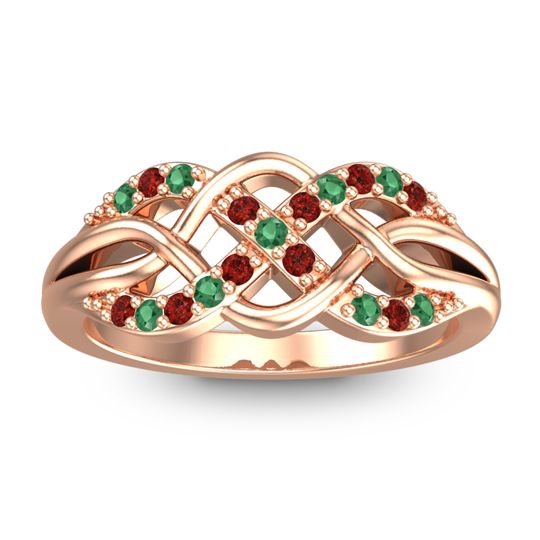 Simple Pave Sautri Ring