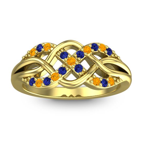 Simple Pave Sautri Ring