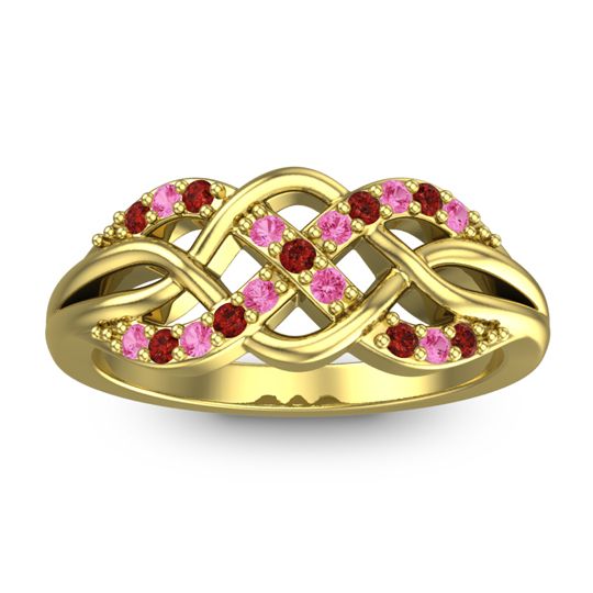 Simple Pave Sautri Ring
