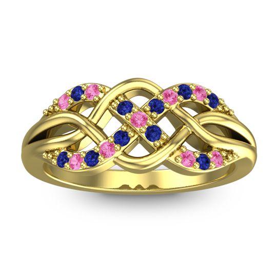 Simple Pave Sautri Ring