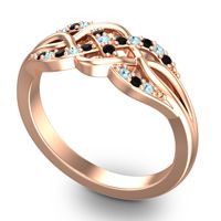 Simple Pave Sautri Ring