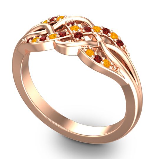 Simple Pave Sautri Ring