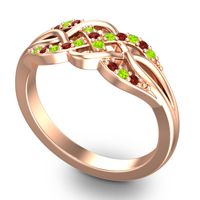 Simple Pave Sautri Ring