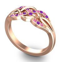 Simple Pave Sautri Ring