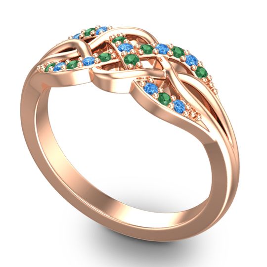 Simple Pave Sautri Ring