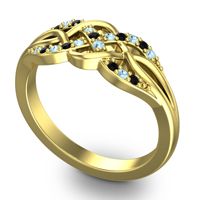 Simple Pave Sautri Ring