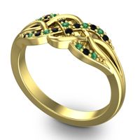 Simple Pave Sautri Ring