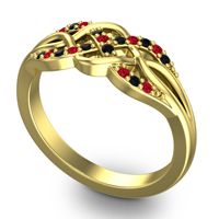 Simple Pave Sautri Ring