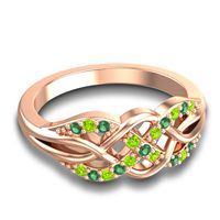 Simple Pave Sautri Ring