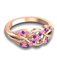 Simple Pave Sautri Ring
