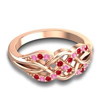 Simple Pave Sautri Ring