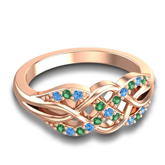 Simple Pave Sautri Ring