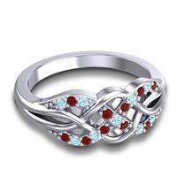 Simple Pave Sautri Ring