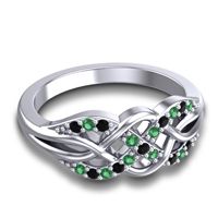 Simple Pave Sautri Ring