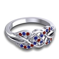 Simple Pave Sautri Ring