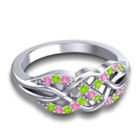 Simple Pave Sautri Ring