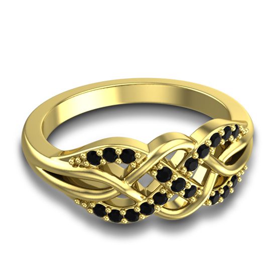 Simple Pave Sautri Ring