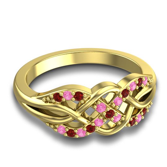 Simple Pave Sautri Ring