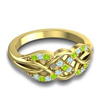 Simple Pave Sautri Ring