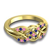 Simple Pave Sautri Ring