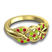 Simple Pave Sautri Ring