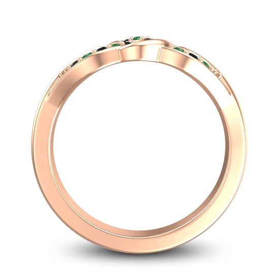 Simple Pave Sautri Ring