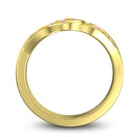 Simple Pave Sautri Ring