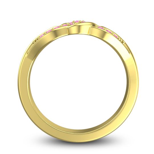 Simple Pave Sautri Ring
