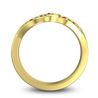 Simple Pave Sautri Ring