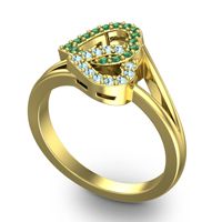 Pave Cetas Ring