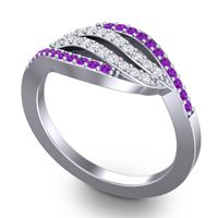 Simple Pave Lomaza Ring