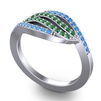 Simple Pave Lomaza Ring