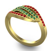 Simple Pave Lomaza Ring