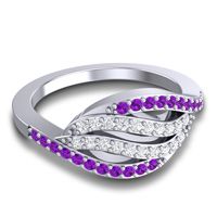 Simple Pave Lomaza Ring