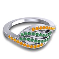 Simple Pave Lomaza Ring