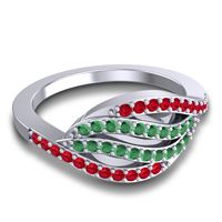 Simple Pave Lomaza Ring